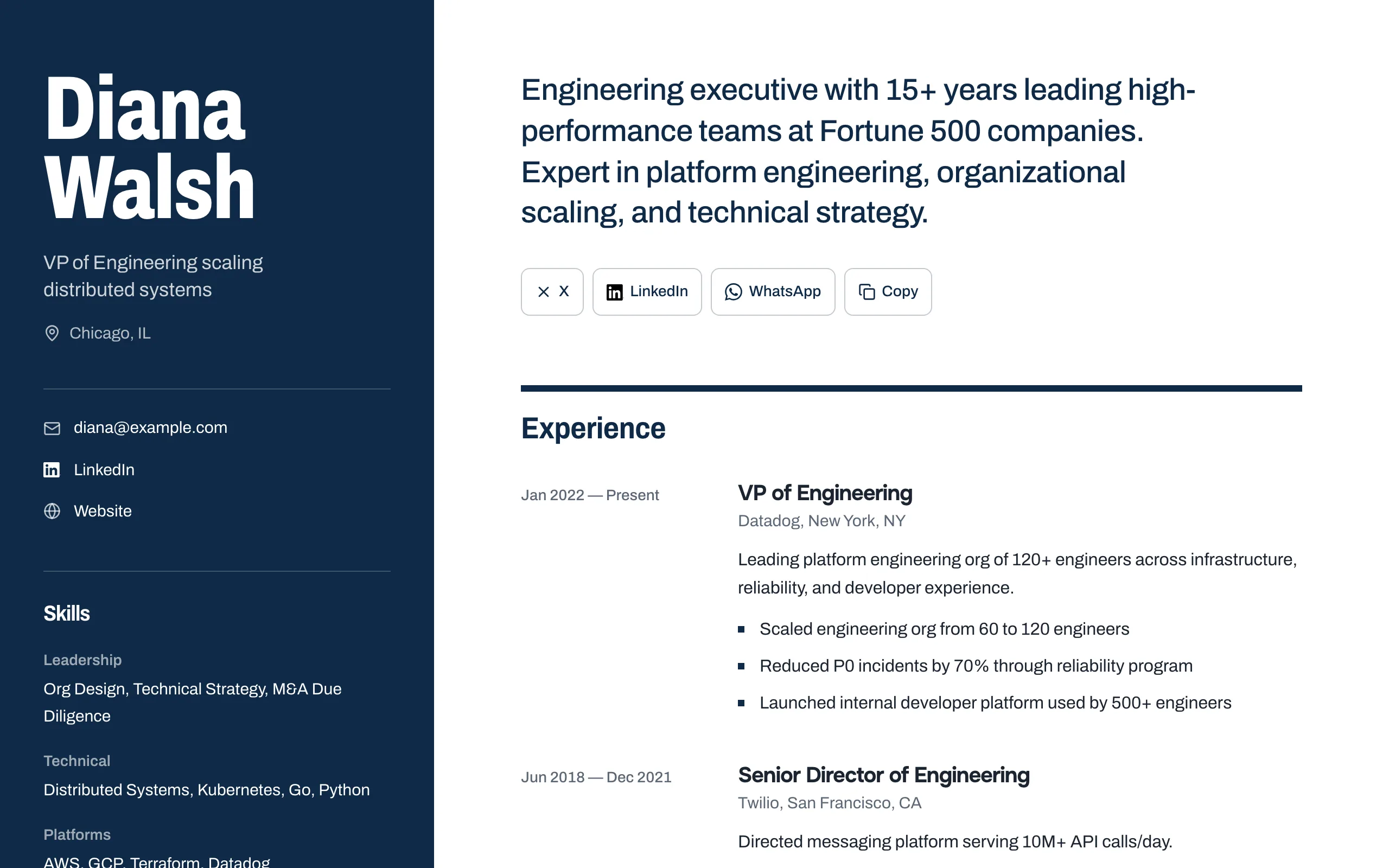 Bold Corporate design