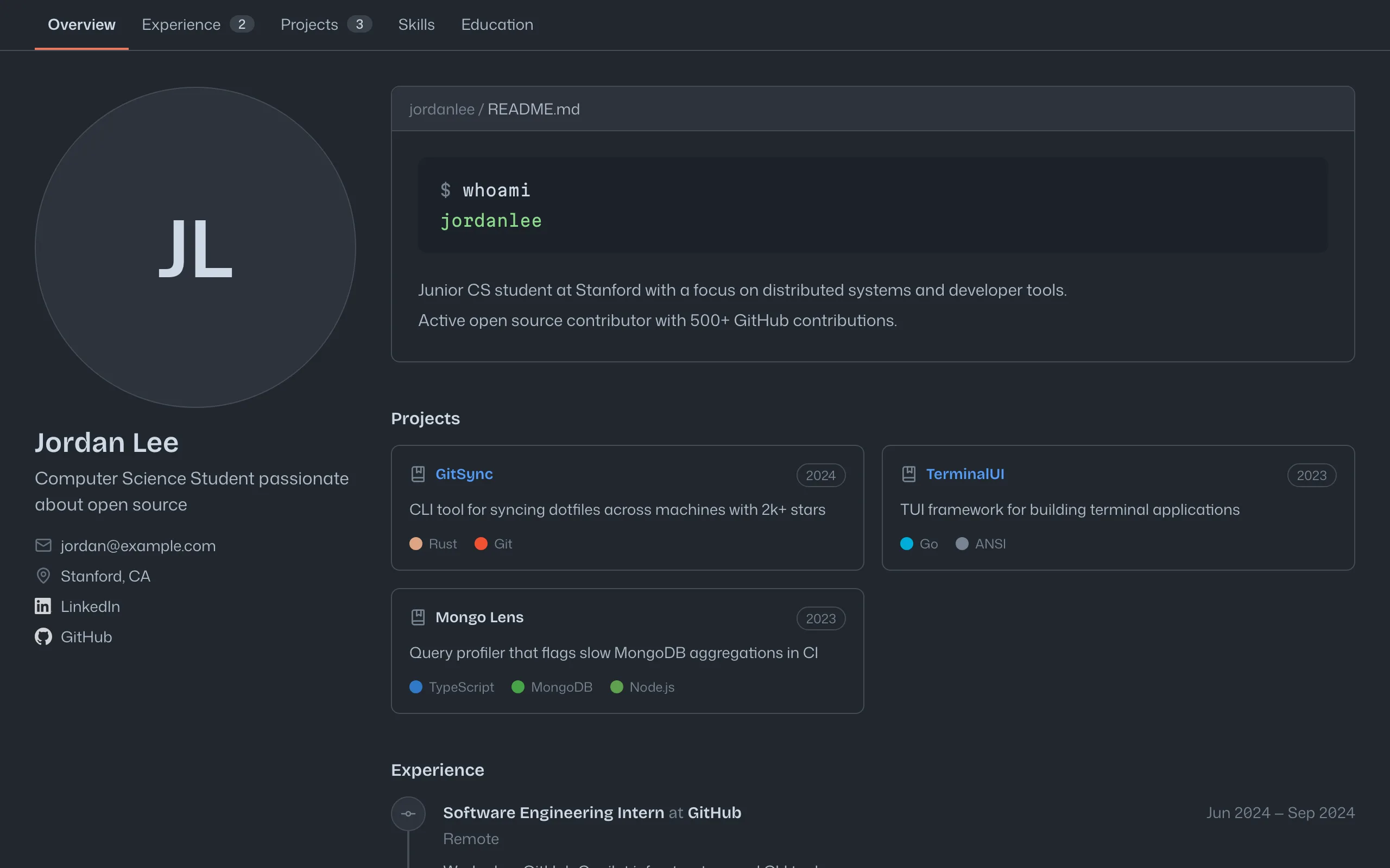 DevTerminal design